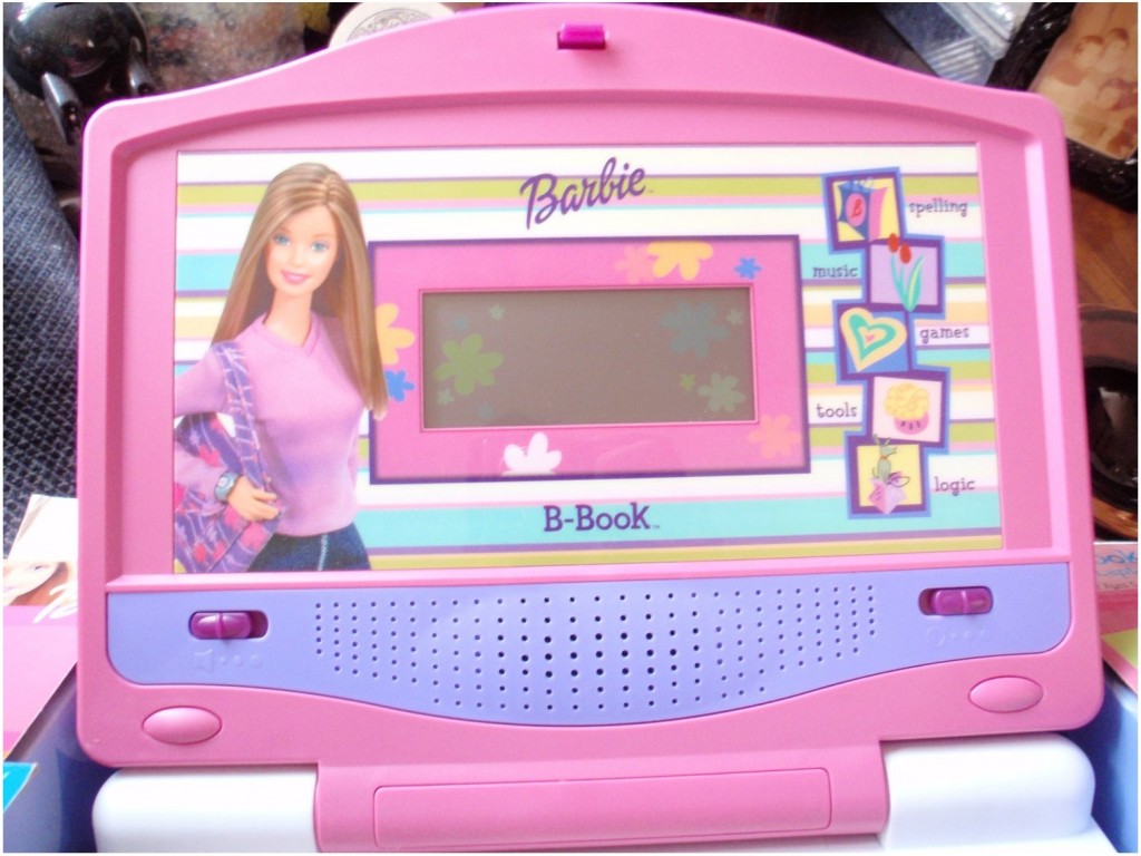 vintage barbie computer